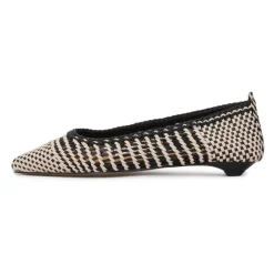 Clearance Elegante Flettede Læderpumps Dame Ballerina Sko