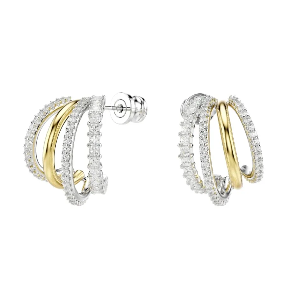 Clearance Elegante Hyperbola Krystaløreringe Dame Smykker