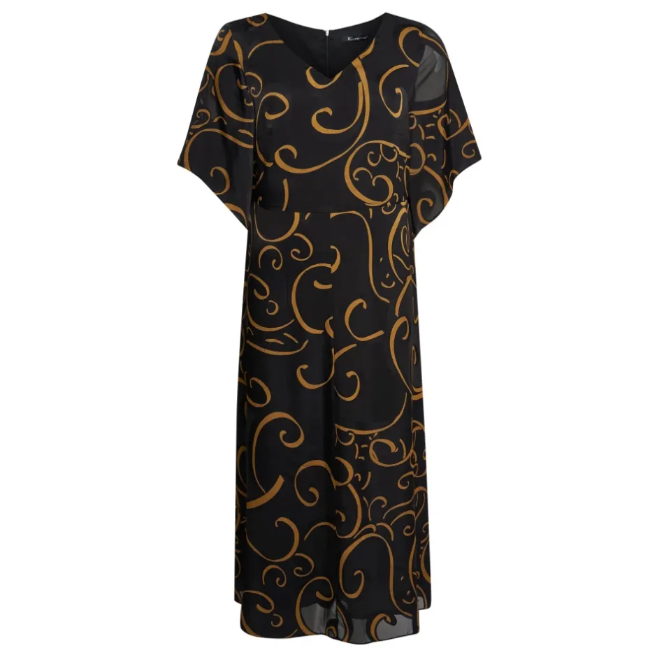 Hot ELJade - Mustard Dame Kjoler
