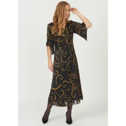 Hot ELJade - Mustard Dame Kjoler