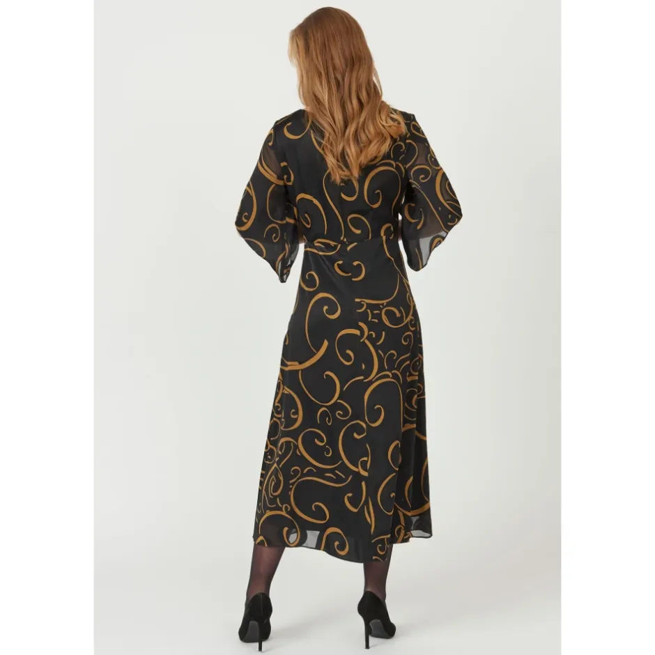 Hot ELJade - Mustard Dame Kjoler