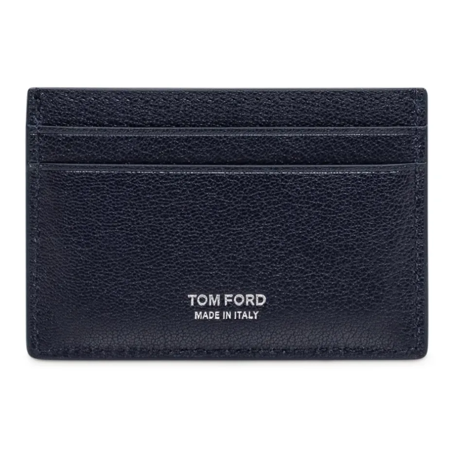 Sale Elongated T Line Classic Card Holder Punge & Kortholder