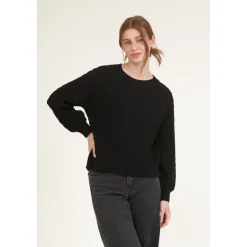 Outlet Emma Sweater - Dame Striktrøjer & Sweatere