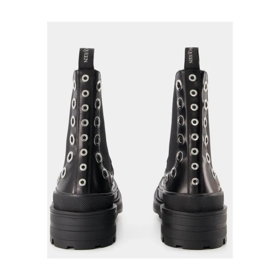 Best Eyelet Detail Chelsea Støvler Chelsea Boots