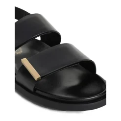 Discount Flad Dobbelt Rem Sandal Dame Sandaler