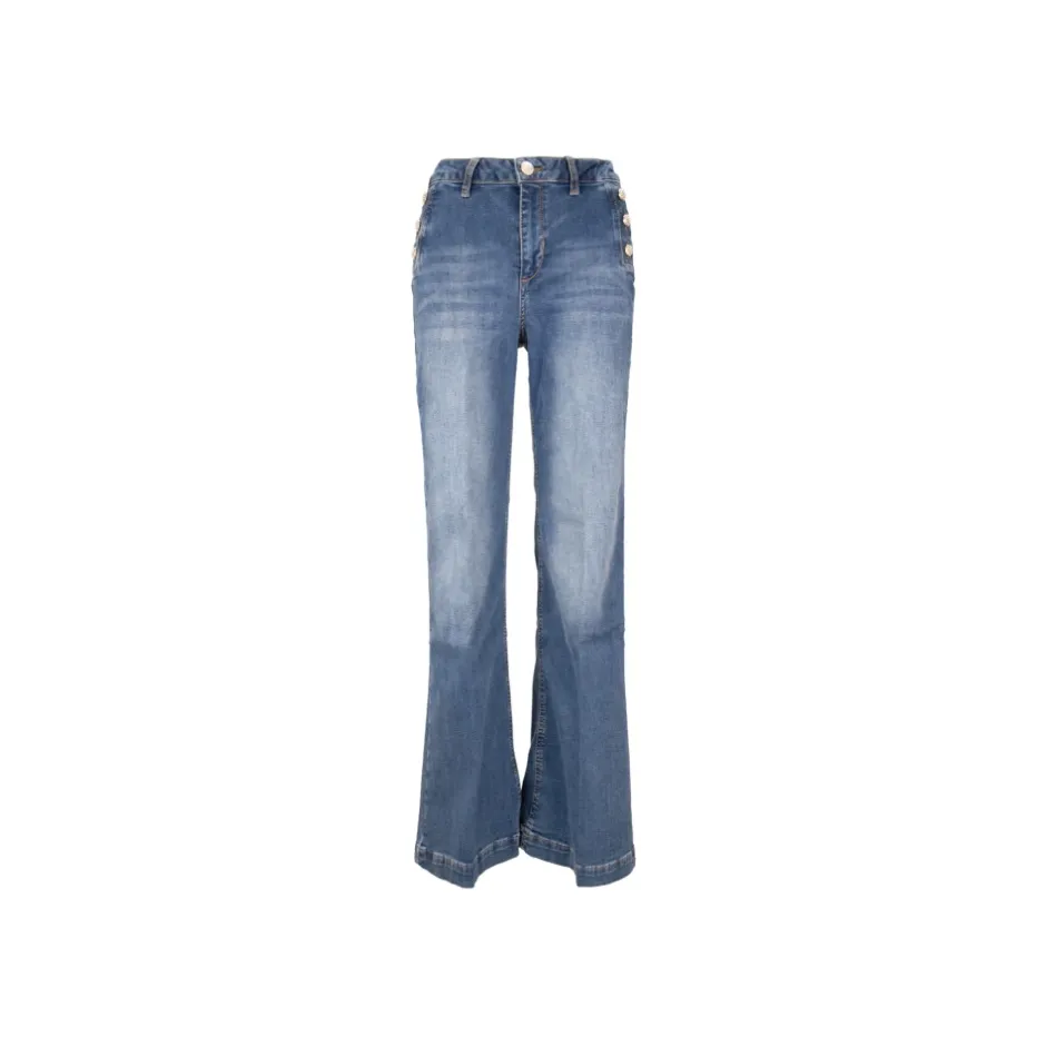 Sale Flared Jeans Dame Jeans