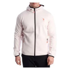 Online Fleece Zip-Up Hættetrøje Træningsjakker