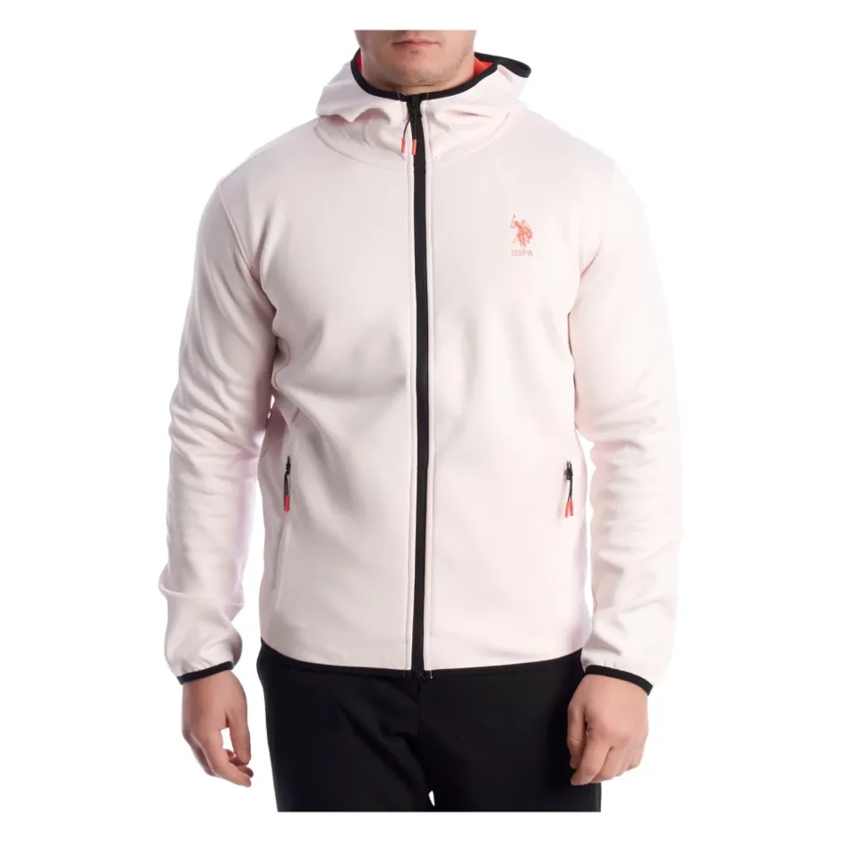 Online Fleece Zip-Up Hættetrøje Træningsjakker