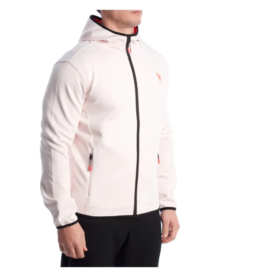Online Fleece Zip-Up Hættetrøje Træningsjakker