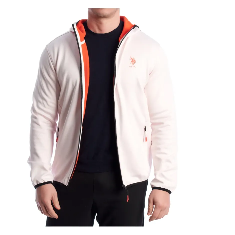 Online Fleece Zip-Up Hættetrøje Træningsjakker