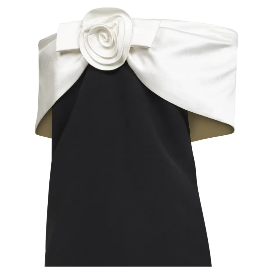 Discount Floral-appliqué Mini Dress Dame Kjoler