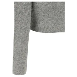 Best Fluffy Crystal Trim Cardigan Dame Striktrøjer & Sweatere