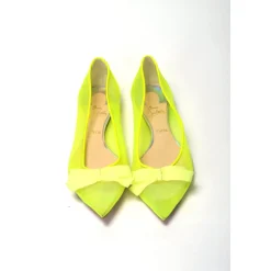 Outlet Fluro flad sko med spids tå Dame Ballerina Sko