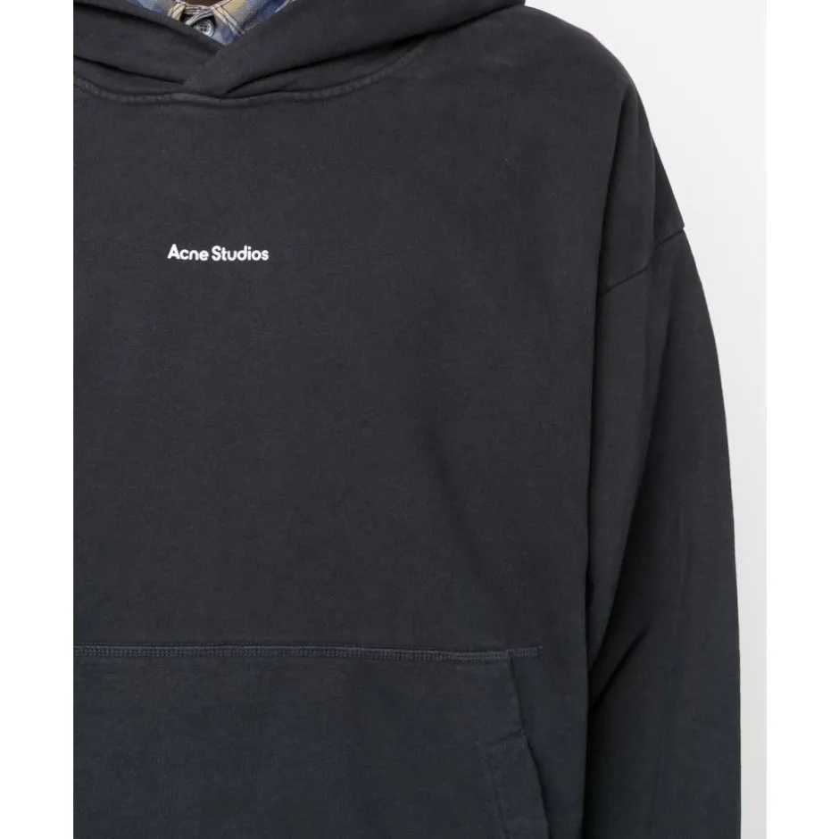 Best Franklin Stamp Logo Oversize Hoodie Trøjer