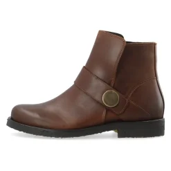 Clearance FREJA Low Biker Boot Cognac Dame Støvler