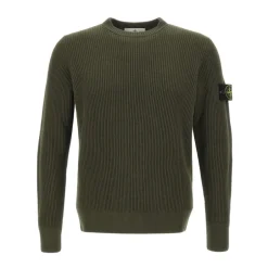 Full Rib RWS Wool Crewneck Strik