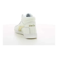 New Game L High Waxed Dame Sneakers