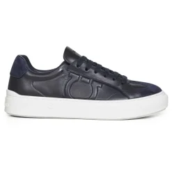 Online Gancini læder sneakers Sneakers