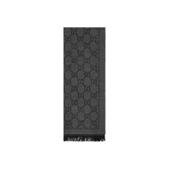 Best GG Jacquard Pattern Strikket Halstørklæde Dame Tørklæder