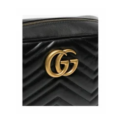 Sale GG Marmont Small Matelassé Shoulder Taske Dame Skuldertasker
