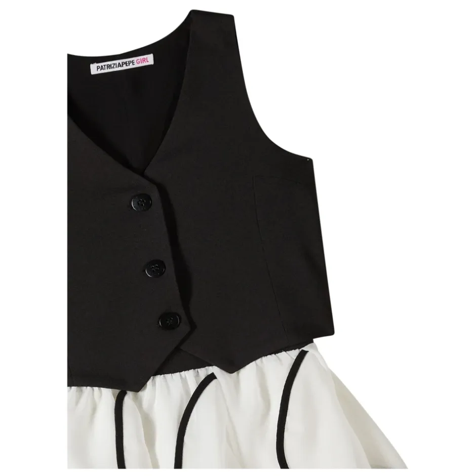 Outlet Gilet og Kjole med Voluminøs Nederdel Børn Kjoler & Nederdele