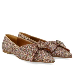 Outlet Glitter Ballerina med Sløjfe Børn Ballerinasko