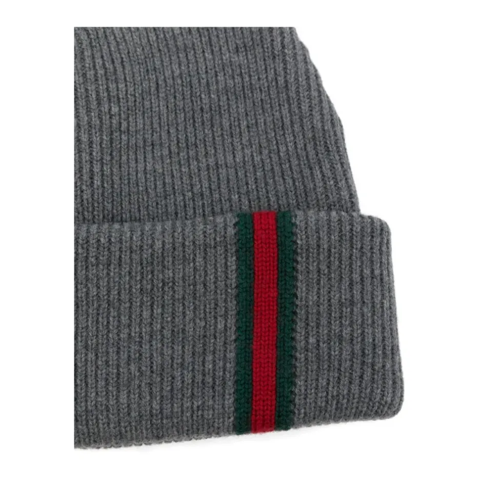 Sale Signatur Web Stripe Uld Hat Huer, Kasketter & Hatte