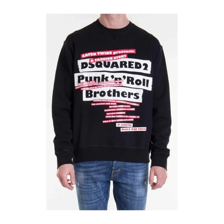 Hot Grafisk Print Urban Sweatshirt Sweatshirts