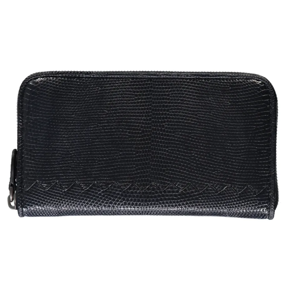 Best Grainy Leather Zip-Around Wallet Punge & Kortholder