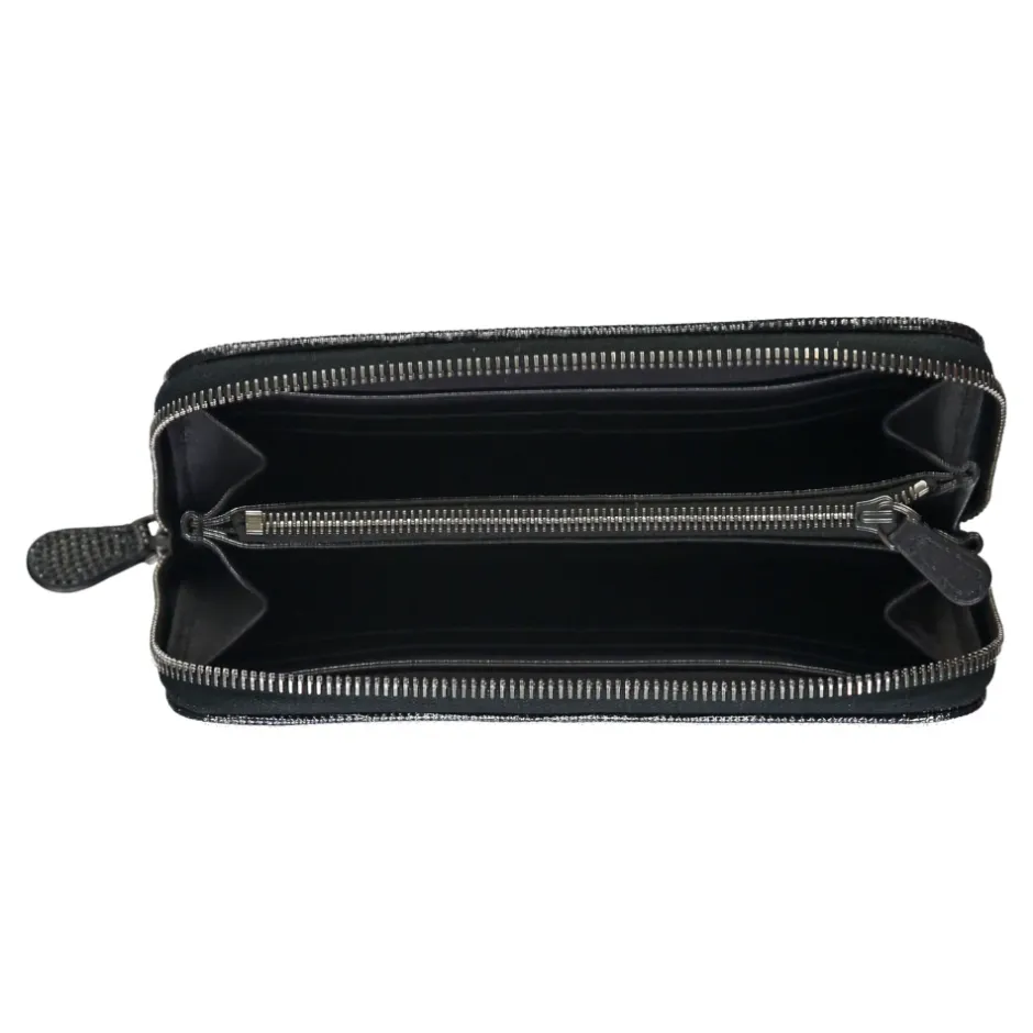 Best Grainy Leather Zip-Around Wallet Punge & Kortholder