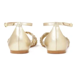 d flade sandaler med indbygget hæl Dame Sandaler