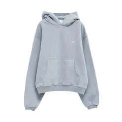 Clearance Heathered Hoodie Knit Trøjer