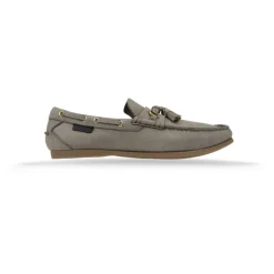 Online Herre Slip-On Loafers Frynset Læder Sejlersko