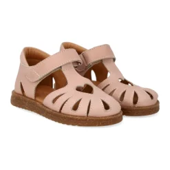Outlet Hjerte og Velcro Sandal - Rosebud Børn Sandaler