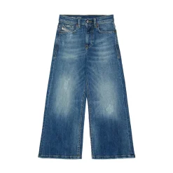 Best Højtaljede jeans med vide ben Børn Underdele