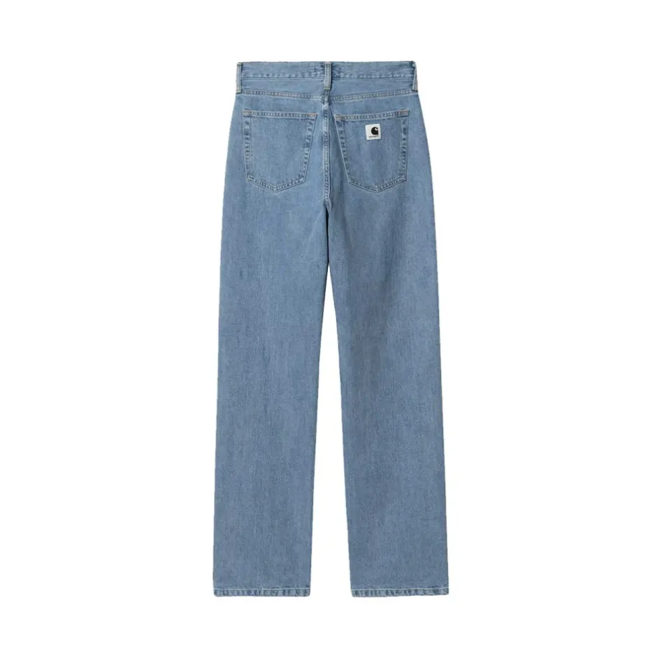Sale Højtaljede Straight Leg Denim Bukser Dame Jeans