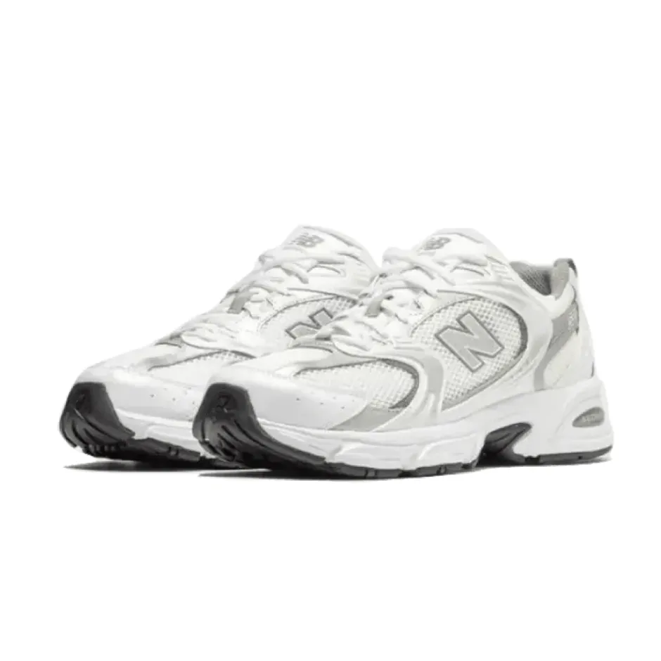 Sale Sølv Metallic Retro Sneakers Sneakers