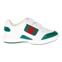 Best e flade sko med grøn web-detalje Børn Sneakers