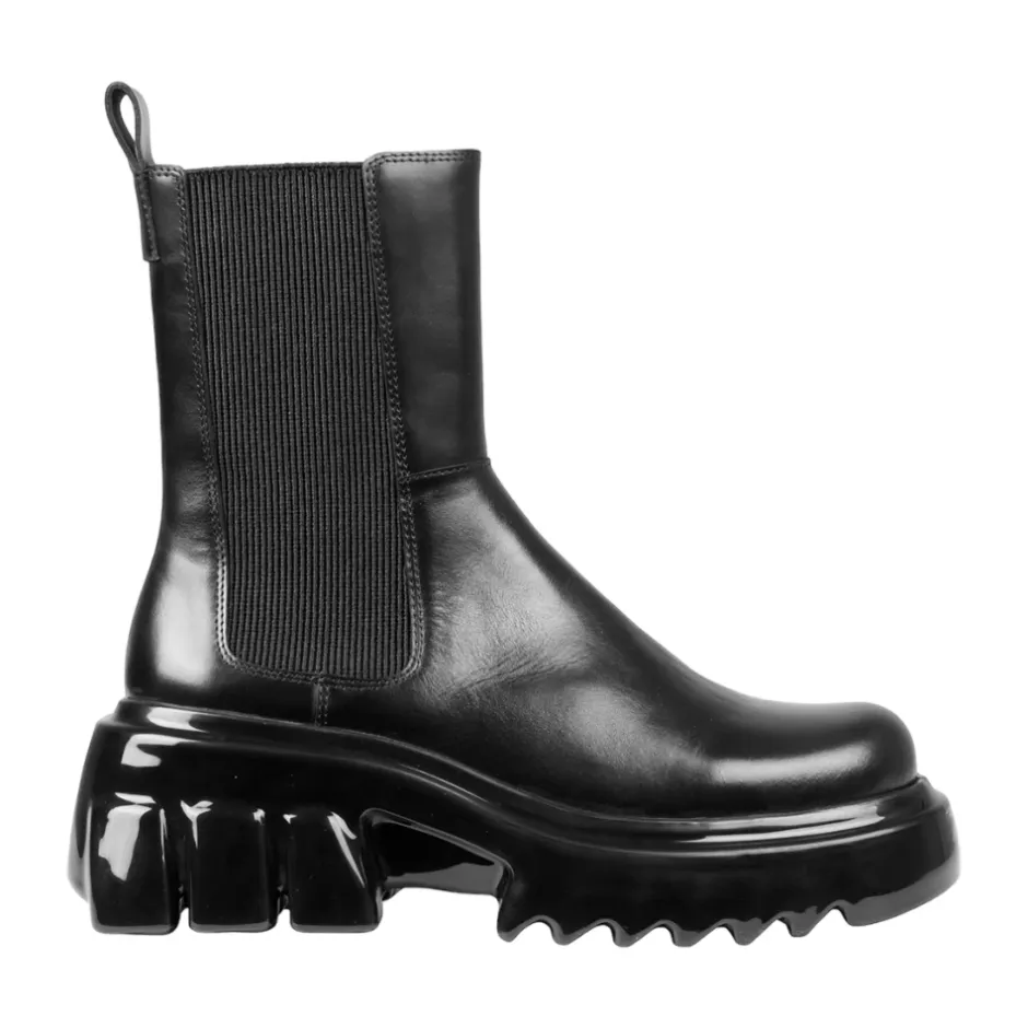 Clearance Hybrid Space Wedge Støvler Dame Chelsea Boots