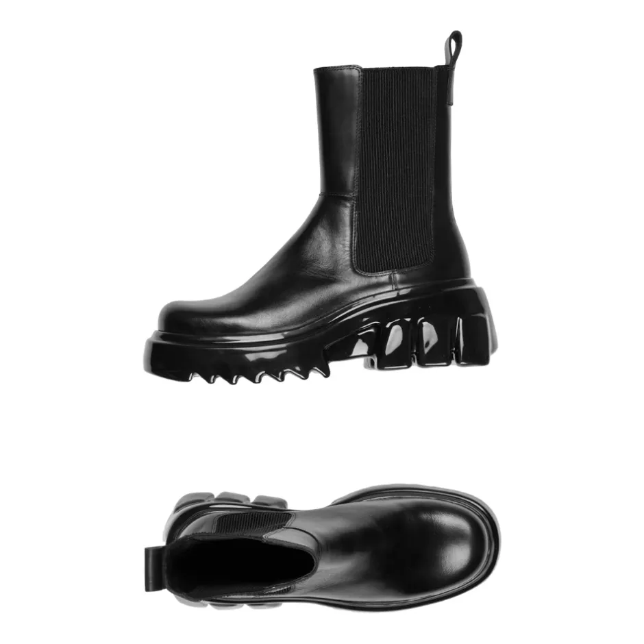 Clearance Hybrid Space Wedge Støvler Dame Chelsea Boots
