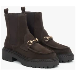 Best Italienske Velour Chelsea Boots Dame Chelsea Boots