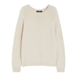 Clearance Ivory Sweaters til Weekendstil Dame Striktrøjer & Sweatere