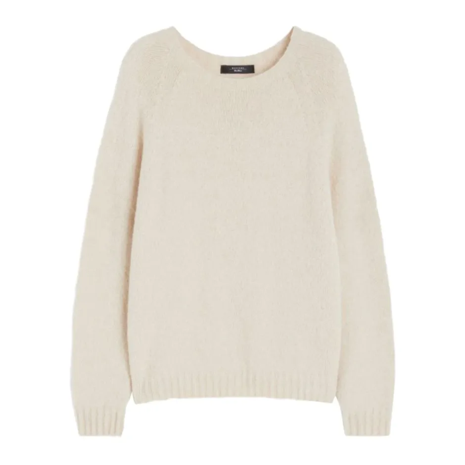 Clearance Ivory Sweaters til Weekendstil Dame Striktrøjer & Sweatere