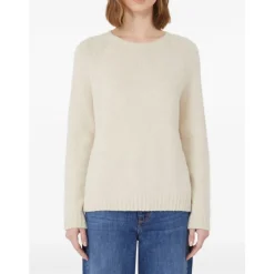 Clearance Ivory Sweaters til Weekendstil Dame Striktrøjer & Sweatere