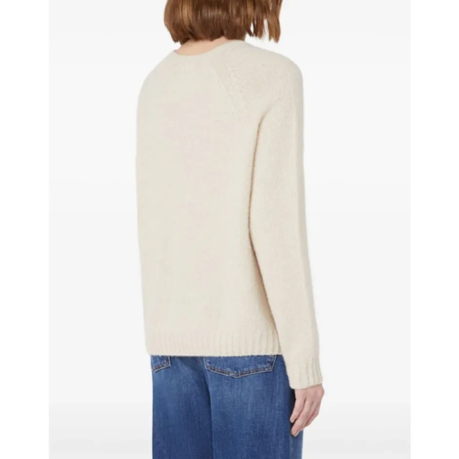 Clearance Ivory Sweaters til Weekendstil Dame Striktrøjer & Sweatere