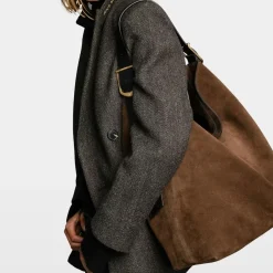 Sale Jane Hobo XL Ruskindstaske Dame Skuldertasker