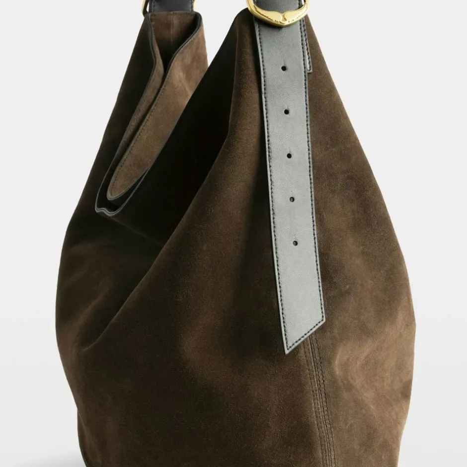 Sale Jane Hobo XL Ruskindstaske Dame Skuldertasker