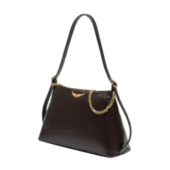 Sale Jim Vintage Patent Taske Dame Skuldertasker