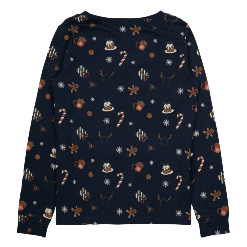 Discount Jule Natsæt Navy Blazer AOP Børn Nattøj