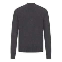 Kashmir V-Hals Sweater Antracit Strik